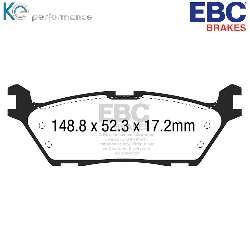 EBC Yellowstuff BremsbelägeHigh End Lösung für schnelle Straßenfahrzeuge - DP43037R
