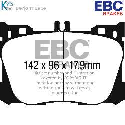 EBC Yellowstuff BremsbelägeHigh End Lösung für schnelle Straßenfahrzeuge - DP43070R