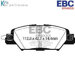 EBC Greenstuff BremsbelägeAramid Bremsbelag für mehr Bremskraft - DP23071