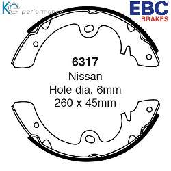 EBC Premium Bremsbacken - 6317