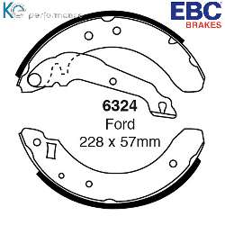 EBC Premium Bremsbacken - 6324