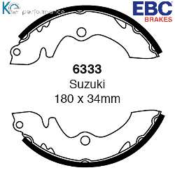 EBC Bremsbacken VA - 6333