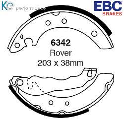 EBC Premium Bremsbacken - 6342