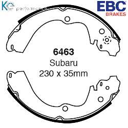 EBC Premium Bremsbacken - 6463