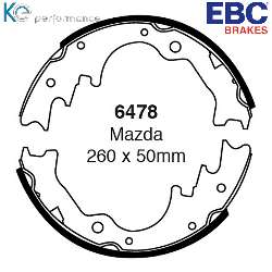 EBC Premium Bremsbacken - 6478