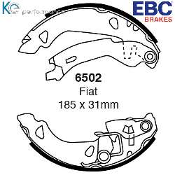 EBC Premium Bremsbacken - 6502