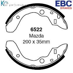 EBC Premium Bremsbacken - 6522