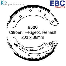 EBC Premium Bremsbacken - 6526