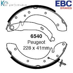 EBC Premium Bremsbacken - 6540