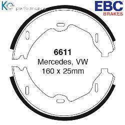 EBC Premium Handbremsbacken - 6611