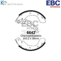 EBC Bremsbacken VA - 6642