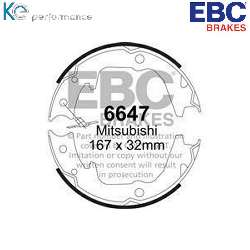 EBC Premium Handbremsbacken - 6647