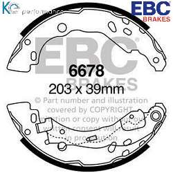 EBC Premium Bremsbacken - 6678