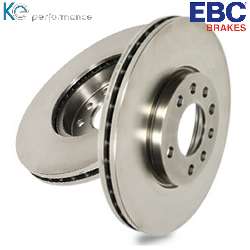 EBC Premium Bremsscheibe284x22mm / Höhe: 44mm / Lochzahl: 4 / Lochkreis: 98mm / belüftet / verbaut: vorne - D414