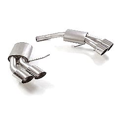 Porsche Macan Endschalldämpfer inox rechts/links mit ER 102 mm rund Sport Line  , für S 3.0TDi (184 / 190kW) 2014>>2018