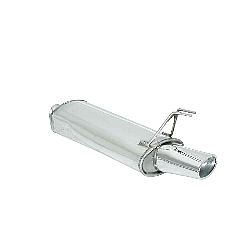 Alfa Romeo 145 Endschalldämpfer inox mit ER 115x70 mm oval, für 1.9 JTD 1999>>