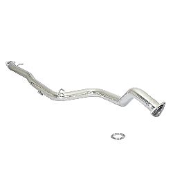 Lancia Delta Mittelrohr Gruppe A inox, für 2.0 Turbo 16V Integrale Evoluzione (151 / 154kW) EVO1 ø70mm 1991>>