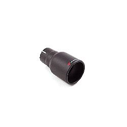 Universal Endrohre Endrohr 90 mm rund Black inox, für RO.90