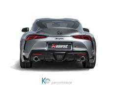 Toyota Supra (A90) - OPF/GPF 2019 Slip-On Line (Titanium) #S-TY/T/1H