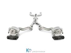 Mercedes-AMG C 63 Sedan (W205) 2015 Evolution Link Pipe Set (Titanium) #E-ME/T/3