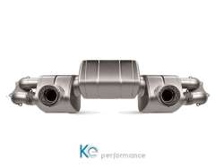 Porsche 718 Cayman GT4 / Spyder 2020 Slip-On Race Line (Titanium) #S-PO/TI/18/1
