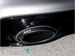 Porsche 911 Turbo / Turbo S (992) 2020 Tail pipe set (Titanium) - Black #TP-T/S/33