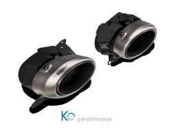 Porsche 911 Turbo / Turbo S (992) 2020 Tail pipe set (Titanium) #TP-T/S/34