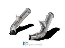 Alfa Romeo Giulia Quadrifoglio 2016 Downpipe Set w/o Cat (SS) #DP-AR/SS/2