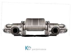 Porsche 718 Cayman GTS 4.0 / Boxster GTS 4.0 - OPF/GPF 2020 Slip-On Race Line (Titanium) #S-PO/TI/18