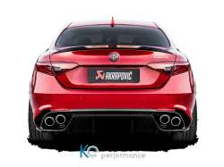 Alfa Romeo Giulia Quadrifoglio 2018 Slip-On Line (Titanium) #S-AR/TI/7H