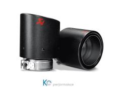 Volkswagen Golf (VI) GTI 2009 Endrohr Set (Carbon) #TP-VWGMK6-CA