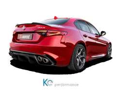 Alfa Romeo Giulia Quadrifoglio 2018 Slip-On Line (Titanium) #S-AR/TI/7H
