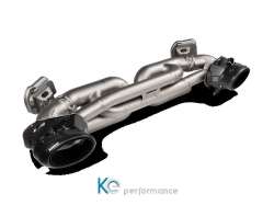 Porsche 911 Turbo / Turbo S (992) - OPF/GPF 2020 Tail pipe set (Titanium) - Black #TP-T/S/33