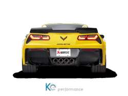 Chevrolet Corvette Stingray/Grand Sport (C7) 2014 Slip-On Line (Titanium) #MTP-CO/TI/1