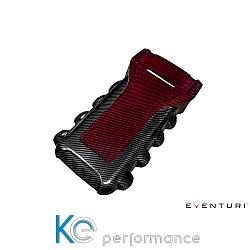 Eventuri Carbon Kevlar Motorabdeckung für Audi RS4 RS5 - rot - 1815