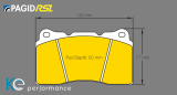 Pagid 2487 - RSL 29 Motorsport Bremsbeläge für Brembosattel Audi Honda Mitsubishi Subaru
