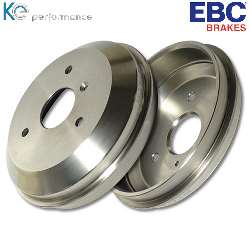 EBC Premium Bremstrommeln (Satz für die kompl. Achse)185mm / Lochzahl: 4 / verbaut: vorne, hinten - DM021