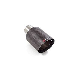 Universal Endrohre Endrohr 100 mm rund Carbon Shot inox , für RO.100 Carbon