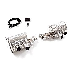 Ferrari FF Endschalldämpfer inox rechts/links für die original ästhetische Endröhre, für 6.3 V12 (486kW) 2011>>2016