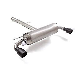 Toyota Supra Mk5 2019>> Endschalldämpfer inox rechts/links mit ER 102 mm rund Sport Line Black  , für GR 2.0 (190kW) +Fuji Speedway 2019>>