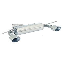 passt für Audi A3 (typ 8P) 2003>>2013 Endschalldämpfer inox rechts/links mit je ER 135x90 mm oval Sport Line - Anpassung der originalen Heckschürze erforderlich, für A3 Sportback 1.6i (75kW) - 1.6 FSI (85kW) - 2.0 FSI (110kW) 09/2004>>