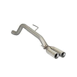 Abarth Grande Punto Endrohr Gruppe N inox mit ER 2x70 mm rund versetzt, für Abarth 1.4 TJET (114kW) 10/2007>>