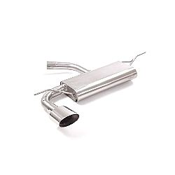 Seat Leon Mk3 (5F) Endschalldämpfer inox mit ER 135x90 mm oval Sport Line, für 1.4TSI FR (103kW) 2012>>2014