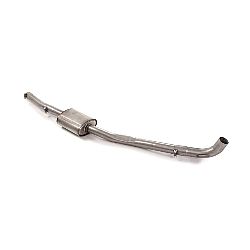 Alfa Romeo 75 Mittelschalldämpfer inox  , für 1.6IE 2° serie - 1.8IE - 1.8IE Indy 1987>>
