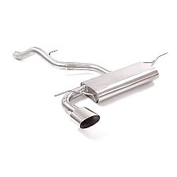 Seat Leon Mk3 (5F) Endschalldämpfer inox mit ER 135x90 mm oval Sport Line , für 1.4TSI (110kW) FR 2014>>08/2018