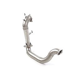 Mercedes Classe A(V177 - Limousine) 2018>> Kat-Ersatzrohr Gruppe N inox   , für AMG A35 4MATIC (225kW) 2018>>