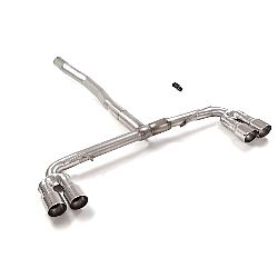 Mercedes Classe A(W177) 2018>> Endrohren Gruppe N inox rechts/links mit je ER 2x90 mm rund Sport Line versetzt, für A220 (140kW) 4MATIC 07/2018>>2020