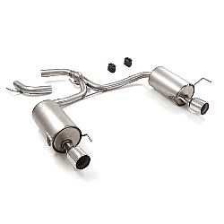 Alfa Romeo 159 Endschalldämpfer inox rechts/links mit je ER 102 mm rund - Anpassung der originalen Heckschürze erforderlich, für 1.9JTS (118kW) +Sportwagon 10/2005>>2008