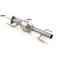 Saab 9-3 (typ YS3F) 2002>> Katalysator Gruppe N zum 2. Kat-Ersatz + Partikelfilter-Ersatzrohr Gruppe N inox   , für 1.9TiD (88 / 110 / 132kW) 2005>>2011