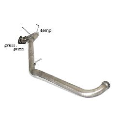 Lancia Voyager Partikelfilter-Ersatzrohr Gruppe N inox     , für 2.8MJT (130kW) 2014>>